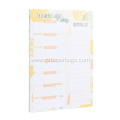 Weekly Meal Menu Planner Personalized Notepad